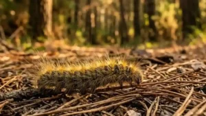 Bosque de pinos en España donde habita la procesionaria del pino | plandesaludveterinario.com
