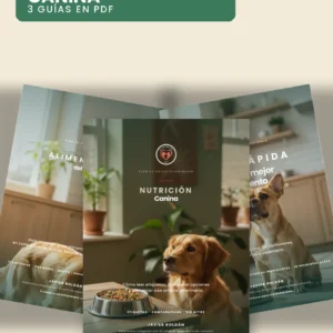 Pack Alimentación Canina — 3 Guías