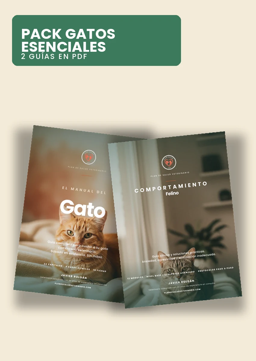 Pack Gatos Esenciales — Manual + Comportamiento 1 Pack Gatos Esenciales — Manual + Comportamiento