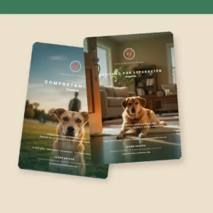 Pack Perros Comportamiento: Comportamiento y Etología del Perro y Ansiedad por Separación, con cuaderno de seguimiento de regalo