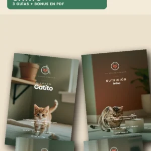 Pack Recién Llegado Gatito: 3 guías en PDF más el kit de fichas felino de regalo